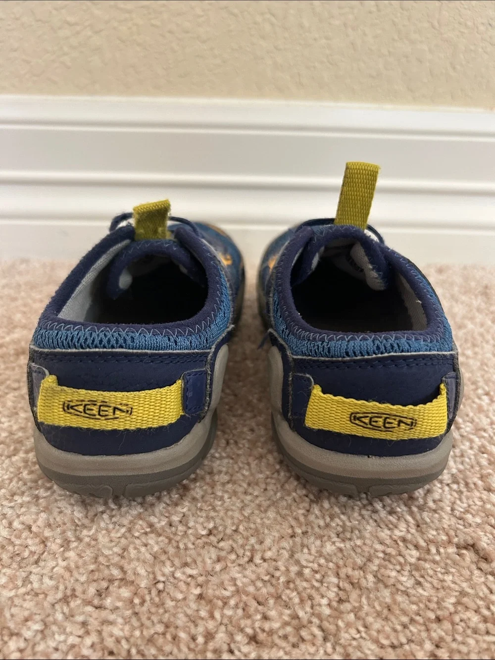 Keen Kids Knotch Tracer Slip On Sneakers - Blue